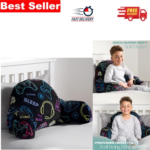 Cozy gaming pillow with - gaming, arms