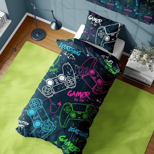 Gamer single duvet cover - cover,
