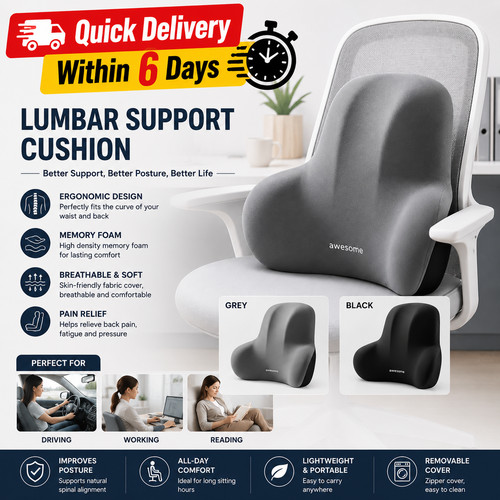 Memory foam lumbar - memory, back