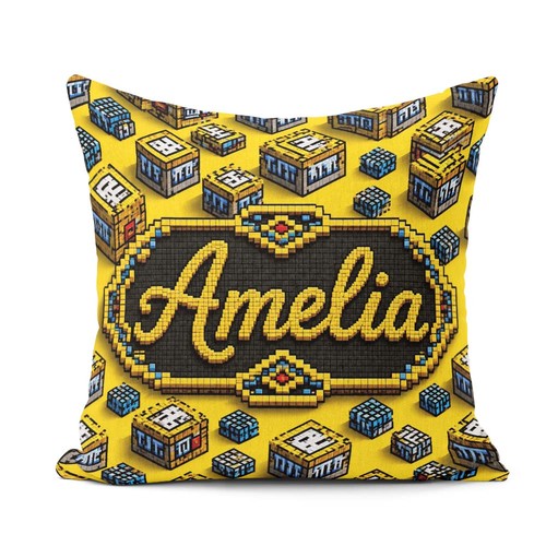 Cushion throw pillow yellow - throw,
