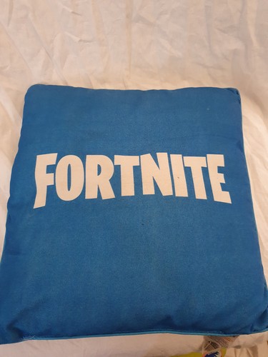 Fortnite cushion pillow - cushion, blue