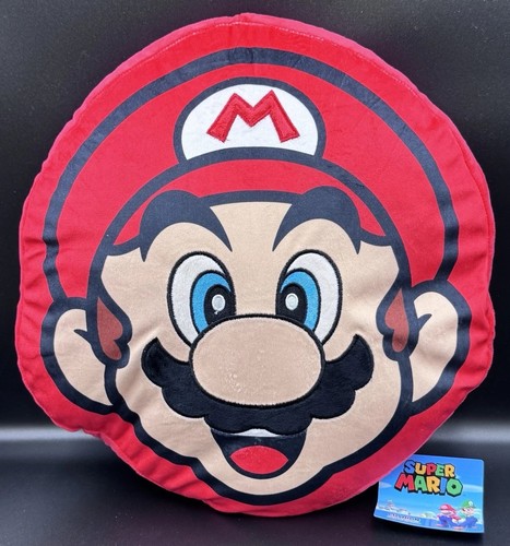 Super mario plush cushion 40cm - mario,