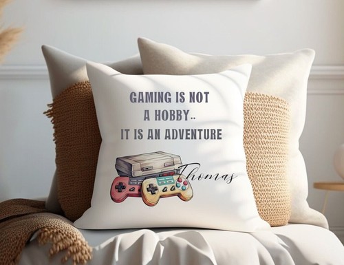 Personalised gaming cushion - personalised,