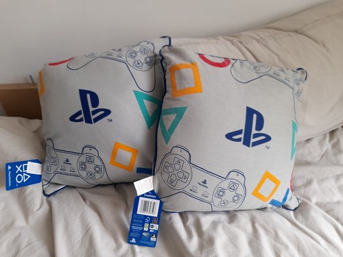 Playstation pillows grey - x2,