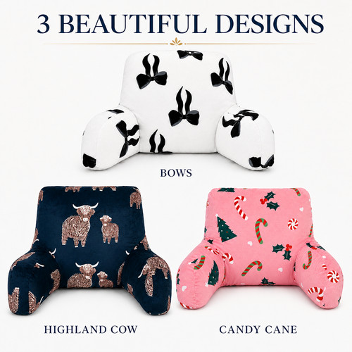 Bows cuddle cushion bedrest - cuddle,