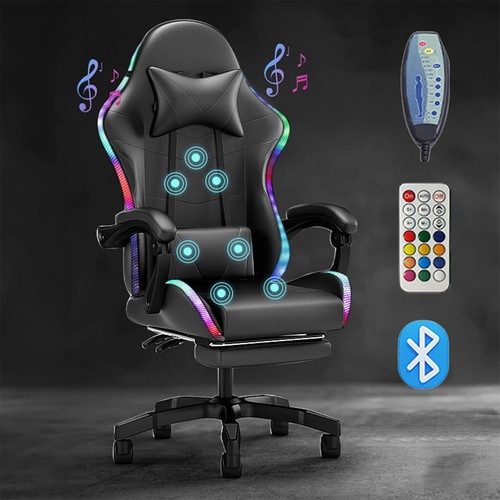Led gaming chair point - gaming, 7-point