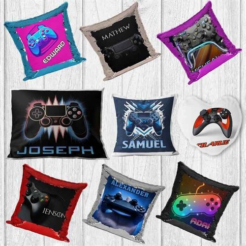 Personalised gaming pillow - personalised,