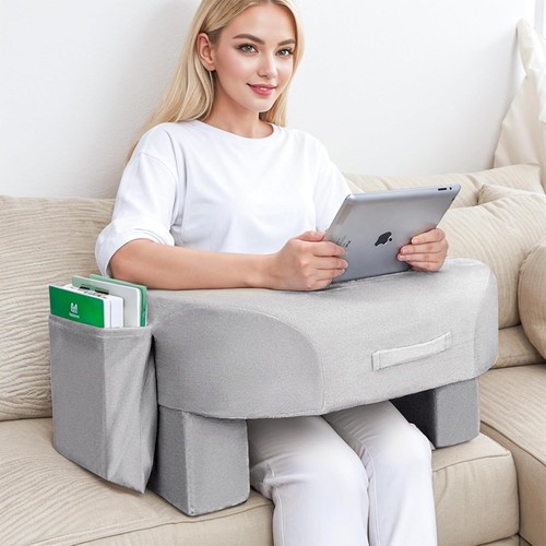 Adjustable reading pillow lap - reading,
