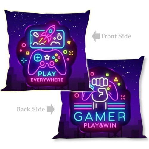 Gamer filled cushion - filled,