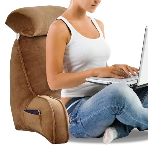 Reading bed rest pillow with - reading,