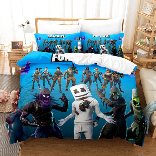 Kids game quilt duvet cover - 3d,