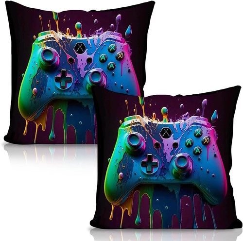 Gaming pillow cushion covers - gaming,