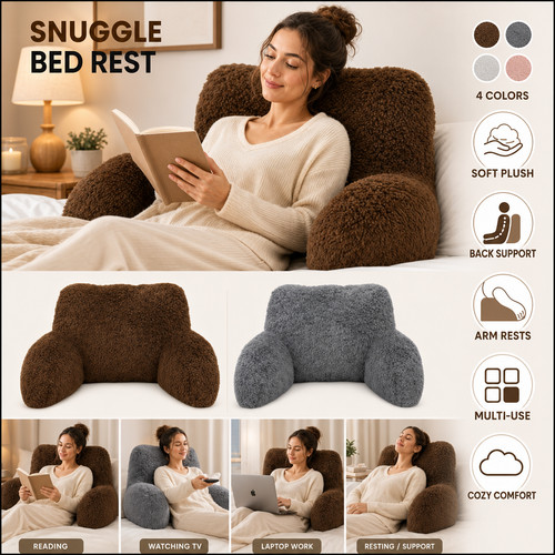 Snuggle cuddle reading pillow - snuggle,