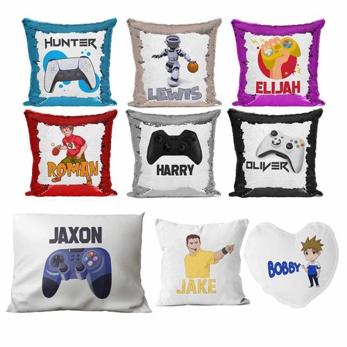 Personalised cushion gaming - personalised,